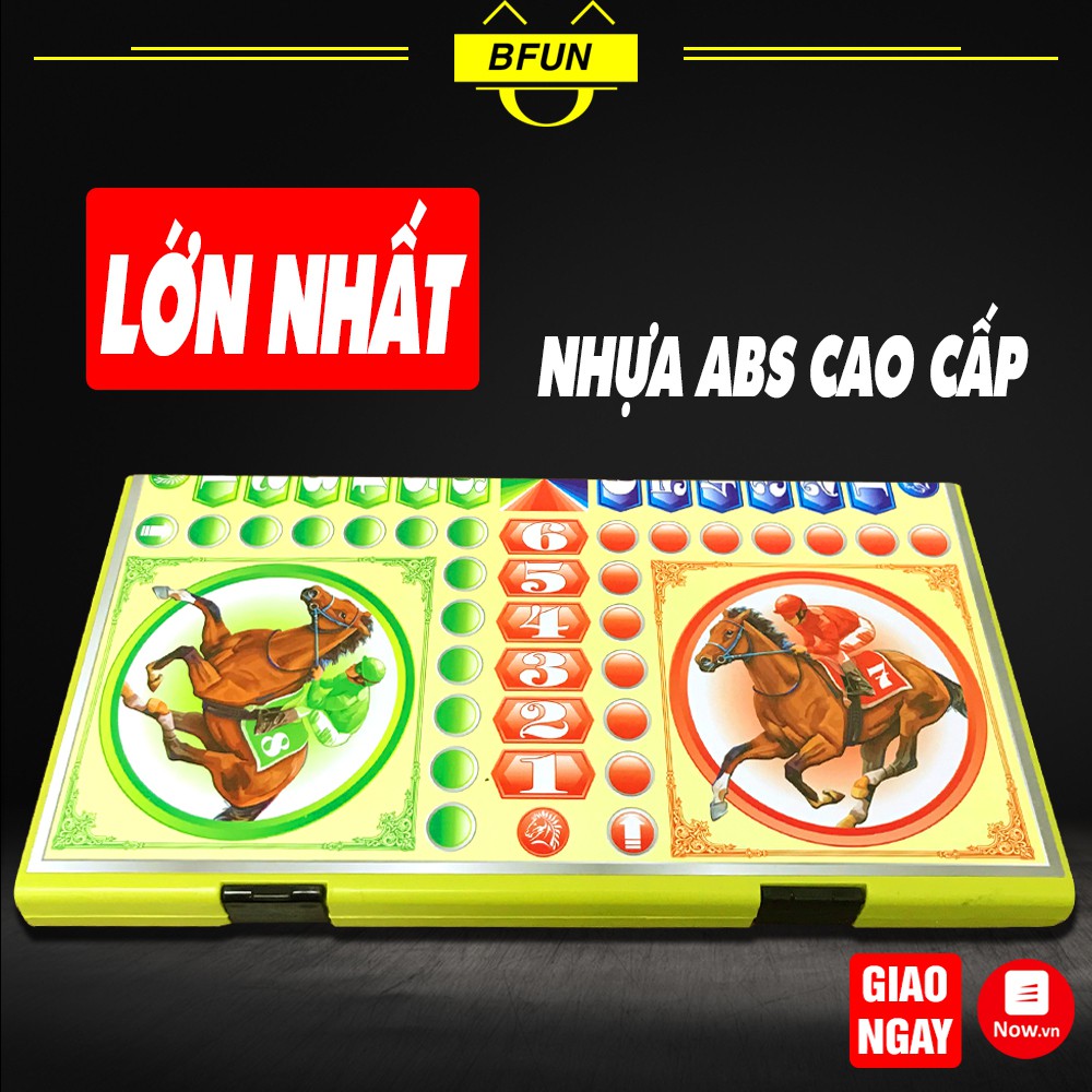 (LOẠI LỚN) Bàn Cờ Cá Ngựa TRUNG LÊ CAO CẤP - Bộ Cờ Đua Ngựa - Đồ Chơi Trẻ Em BFUN