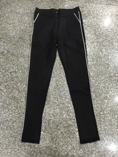 Quần legging thun sọc
