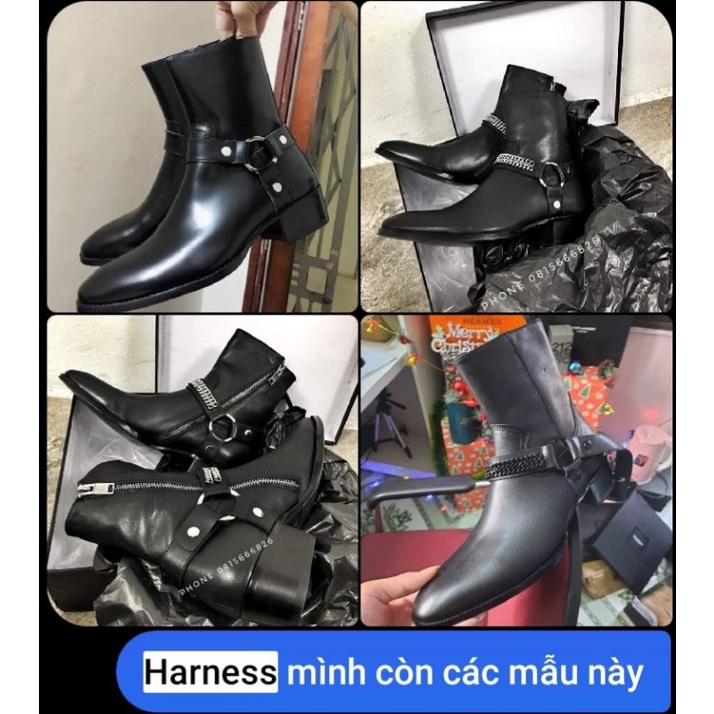 Harness Boot Leather  1:1 authentic