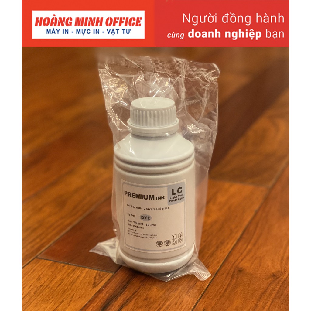 Bộ Mực Nước Dye Cano.n/ Epso.n COMBO 4 Màu - Dùng cho máy in phun màu Cano.n / Epso.n...( 500ml )