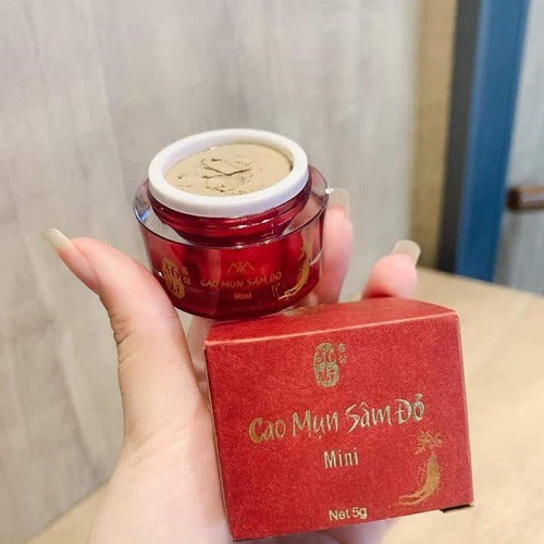 [Hàng Công Ty] Cao mụn sâm đỏ MEEA ORGANIC mini