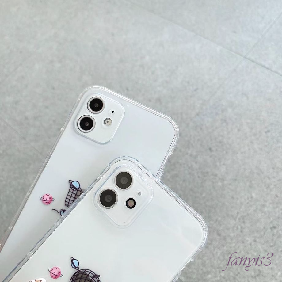 Ốp Lưng Trong Suốt Họa Tiết Phi Hành Gia Cho Iphone 12 11 Pro Max 12 Mini Xs Max Xr 7 8 6 6s Plus | BigBuy360 - bigbuy360.vn
