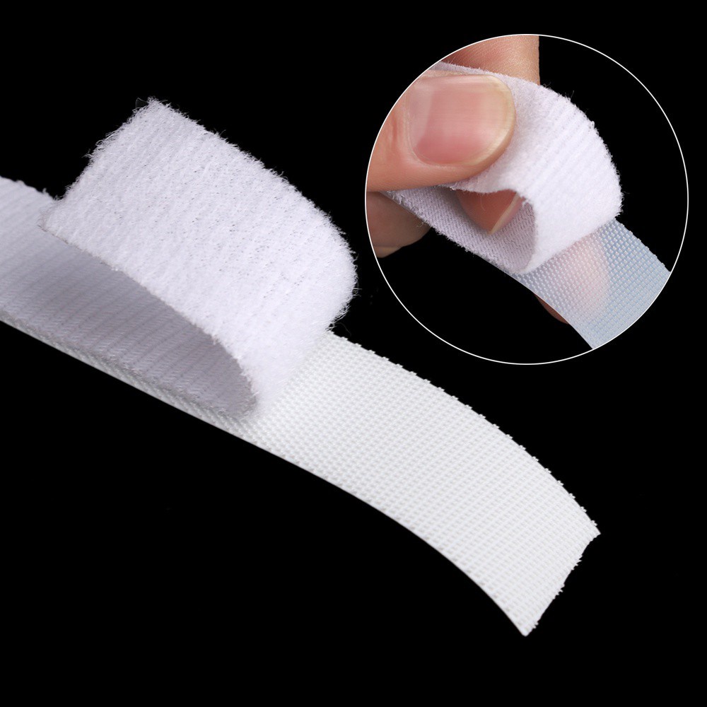 Phụ kiện miếng dán quần áo búp bê Màu Trắng / Đen Kích Thước 6 / 8 / 20mm Chất Lượng Cao