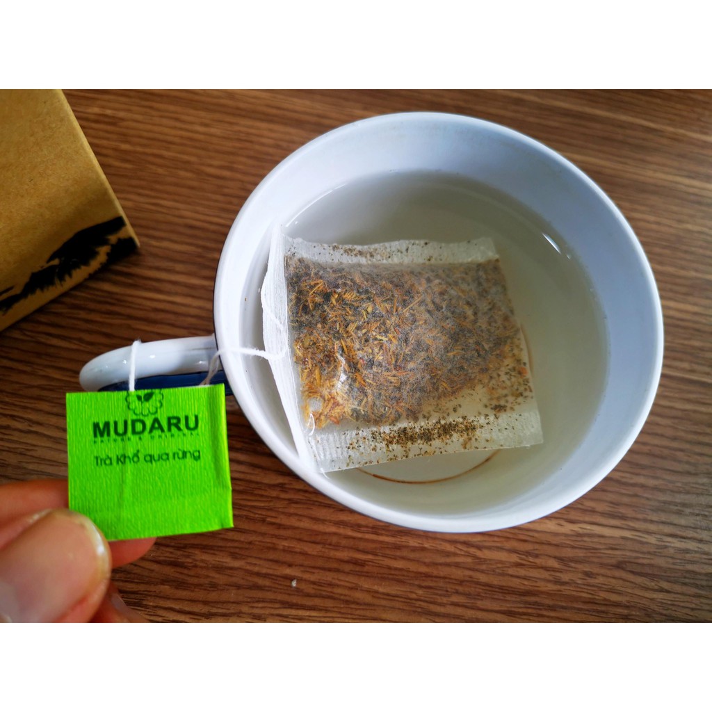Trà Khổ Qua Rừng Mudaru Giải Độc Mát Gan, Giúp Ngủ Ngon Hộp 25 và 50 Túi Lọc | BigBuy360 - bigbuy360.vn