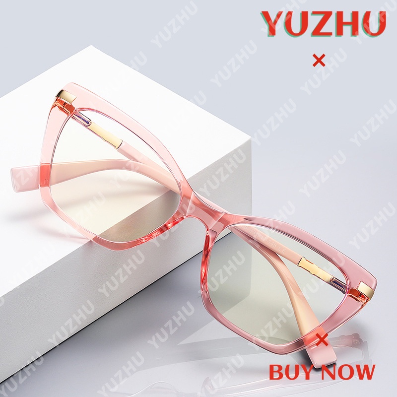 Mắt Kính TR90 Thời Trang Phương Tây Chống Ánh Sáng Xanh Cho Nữ