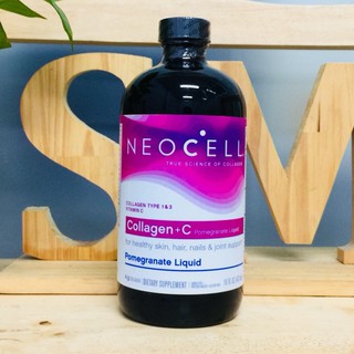 [11/2023] Nước Uống Collagen Lựu Neocell Collagen + C Pomegranate Liquid 473 ml Mỹ - Mẫu mới