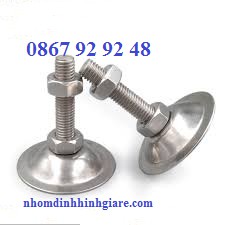 Chân tăng chỉnh đế thép mạ D60