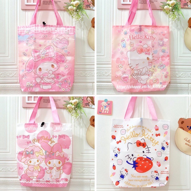 TÚI MUA SẮM HELLO KITTY - DOREMON DORAEMON