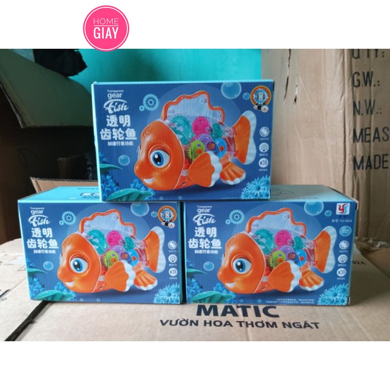 Đồ chơi cá vàng phát nhạc shop home giay