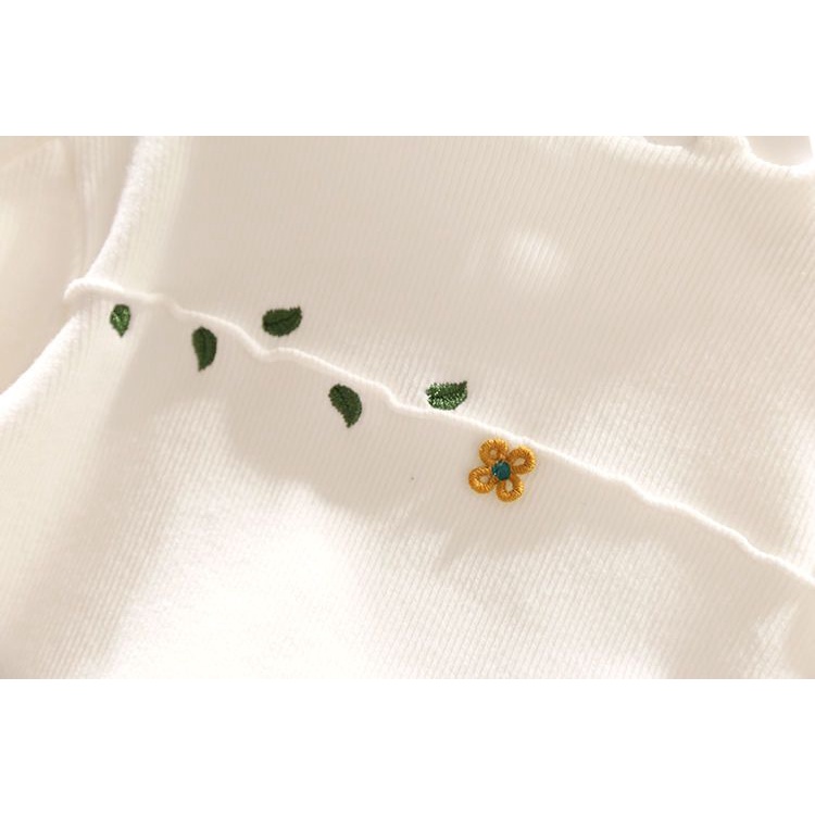 Áo Thun Dáng Ôm Co Giãn Thời Trang Mùa Thu Dành Cho Bé Gái 1-5 Tuổi