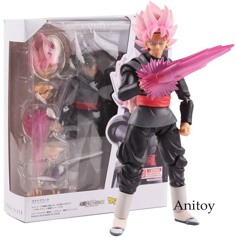 [Ảnh thật] Mô hình Khớp Goku Black - Figure Dragon Ball SHF Goku Rose - New Nguyên Seal