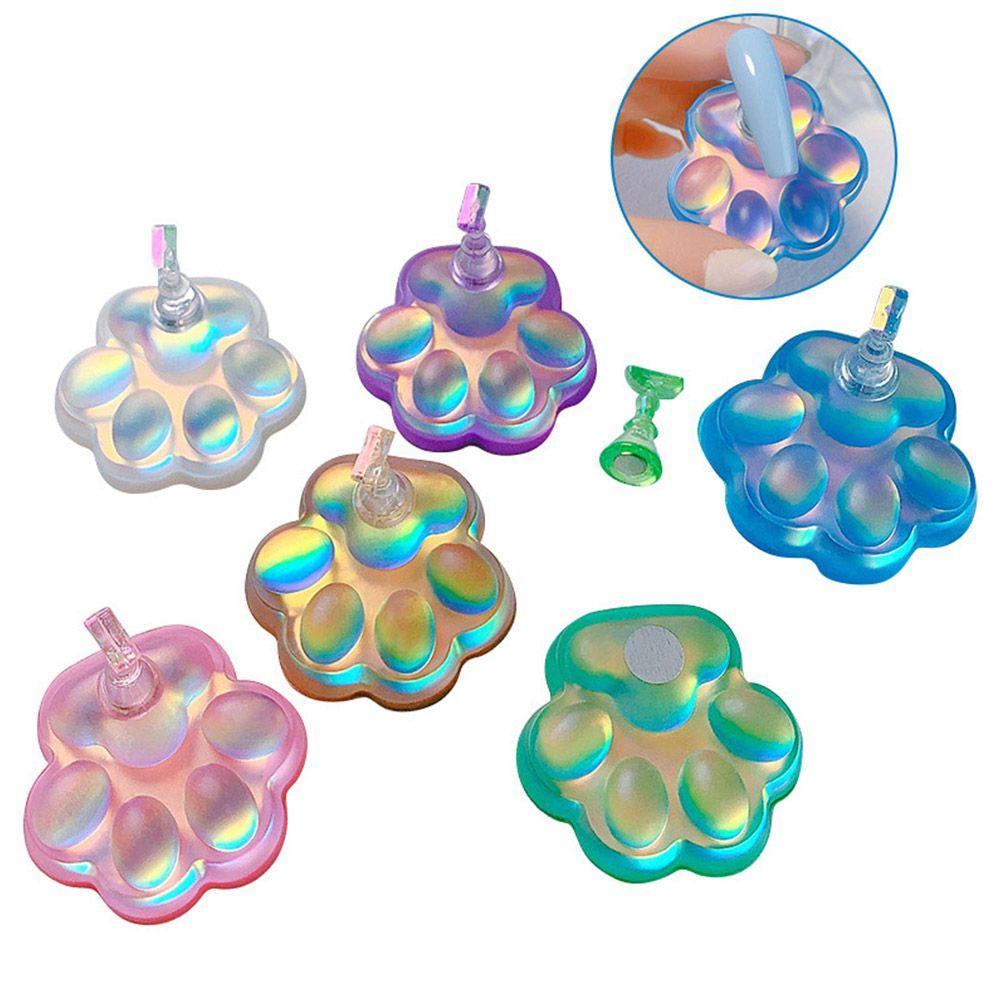 OCEANMAP Khay Để Móng Tay Giả Từ Tính Dùng Để Tập Trang Trí Móng Dễ Thương