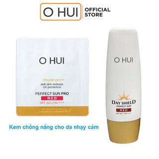 [Hàng công ty] Gói kem chống nắng cho da nhạy cảm Ohui Day Shield Perfect Sun Red 1ml