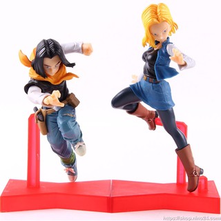 Mô hình Android 17, Android 18 trong phim hoạt hình Dragon Ball 304