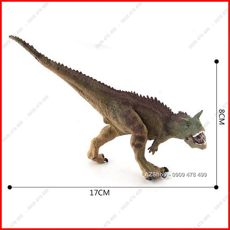 Mô Hình Khủng Long 2 Sừng Ác Quỷ Carnotaurus Cúi Đầu - Size Nhỏ - 77231