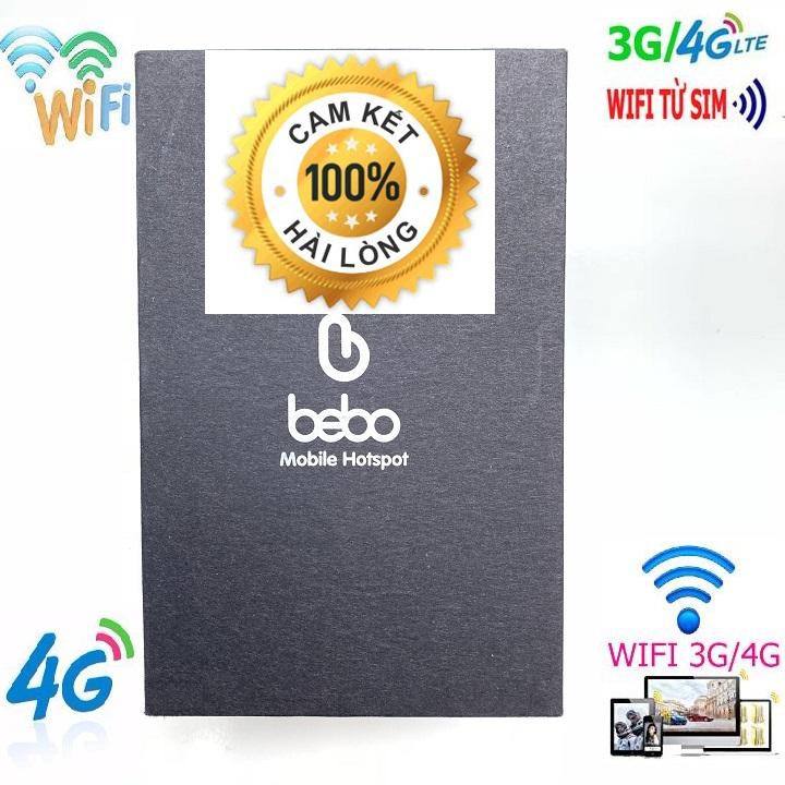 Phát Wifi Bằng Sim 3G 4G - MF65 bebo Wifi Tốc độ cao sài mạng bền bỉ mệt thì nghỉ tặng kèm sim 4g siêu tốc độ