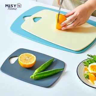 [Bán lỗ lấy tương tác] Bộ 3 thớt nhựa kháng khuẩn 3pcs chống trượt nhựa Pp an toàn thái hoa quả thịt cá rau củ MISY HOME