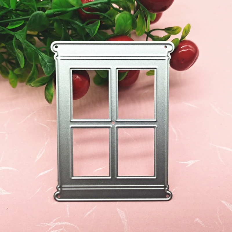 Khuôn Cắt Giấy Kim Loại Hình Cửa Sổ Thẻ