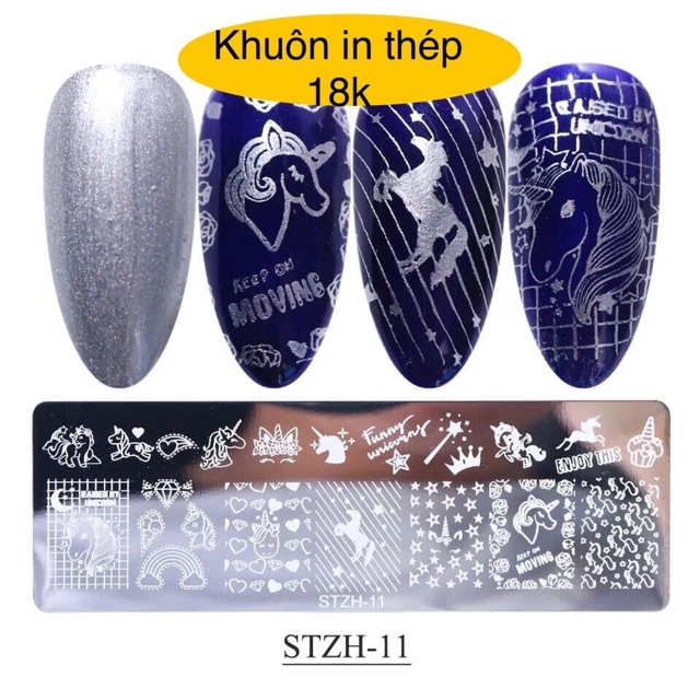 Khuôn in dùng cho móng tay