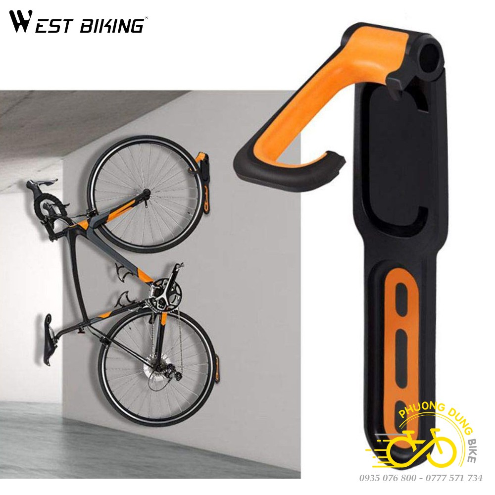 Giá móc treo bánh xe đạp lên tường WEST BIKING