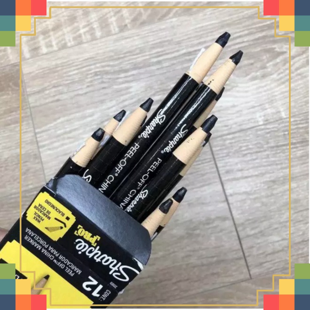 CHÌ ĐÁFREESHIPChì Kẻ Mày Không Trôi-SHARPIE PRo -Đen Đỏ Trắng-USA /scosmetic68