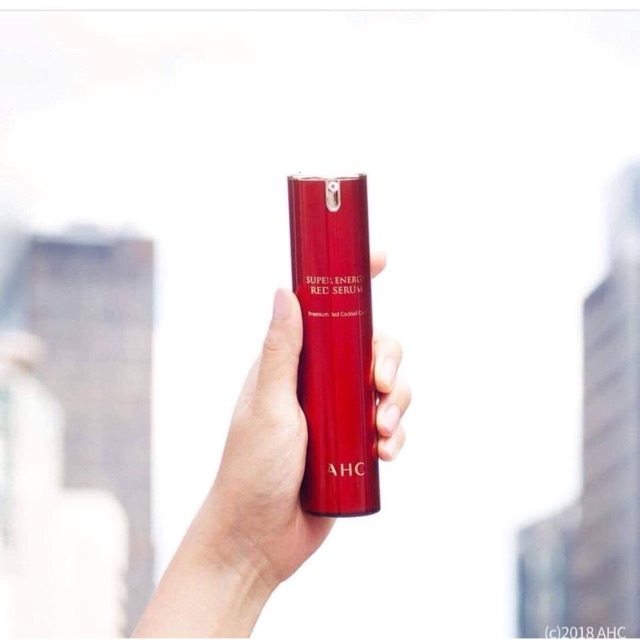 🌹TINH CHẤT COCKTAIL ĐỎ AHC RED SERUM SALE 87%