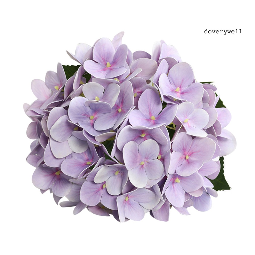 1 Bông Hoa Cẩm Tú Cầu Nhân Tạo 3d Cho Trang Trí