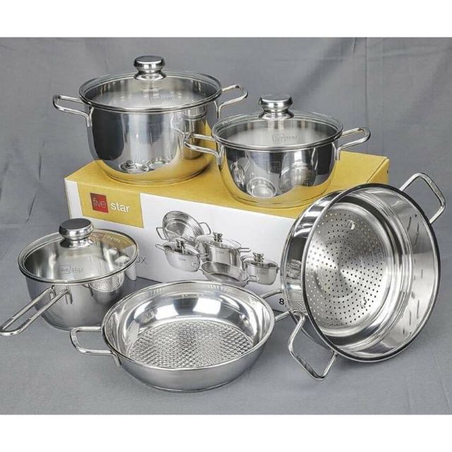 Bộ nồi fivestar 5 món