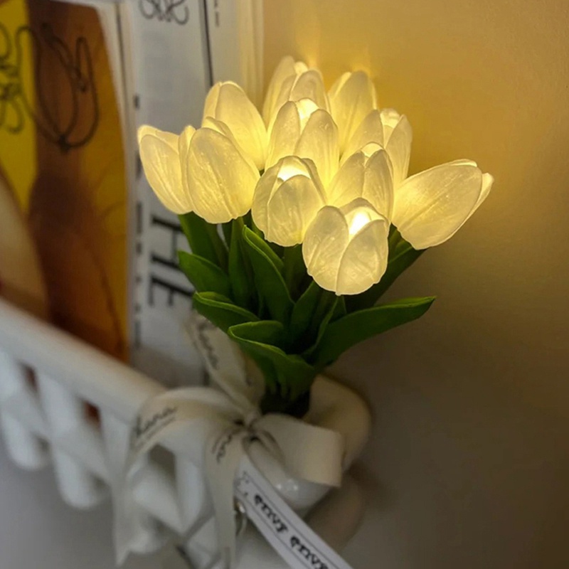 Đèn LED Hình Hoa Tulip Trang Trí