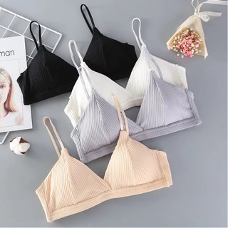 Áo bra gân tăm cài sau phong cách mới