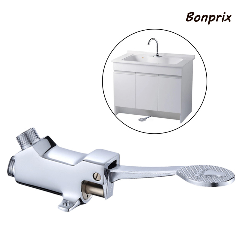 Vòi Nước Bằng Đồng Thiết Kế Bàn Đạp Chân Tiện Dụng Cho Nhà Tắm