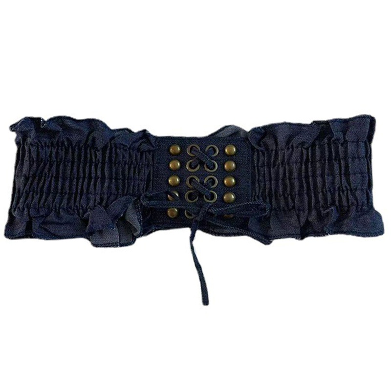 Đai Nịt Bụng Denim Co Giãn Thời Trang Cho Nữ