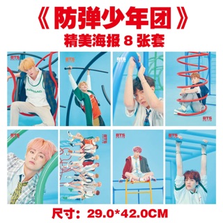 SET 8 POSTER KHỔ A3 BTS BLACKPINK
