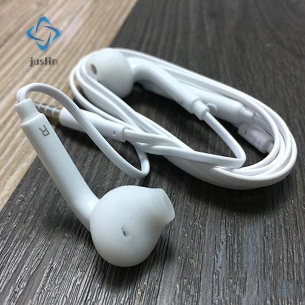 3.5mm Stereo Music Wired Earphone In Ear Earbud Control Headphone with Mic for Samsung S6/ S6 Edge