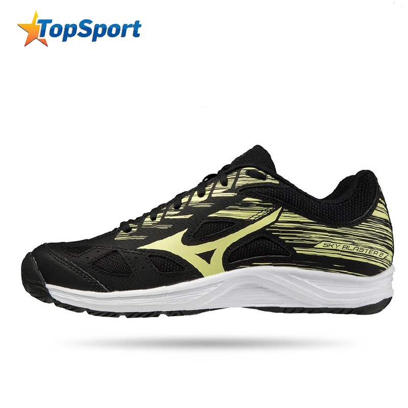 Giày cầu lông MIZUNO SKY BLASTER 2 mẫu mới 71GA204545 màu đen dành cho cả nam và nữ