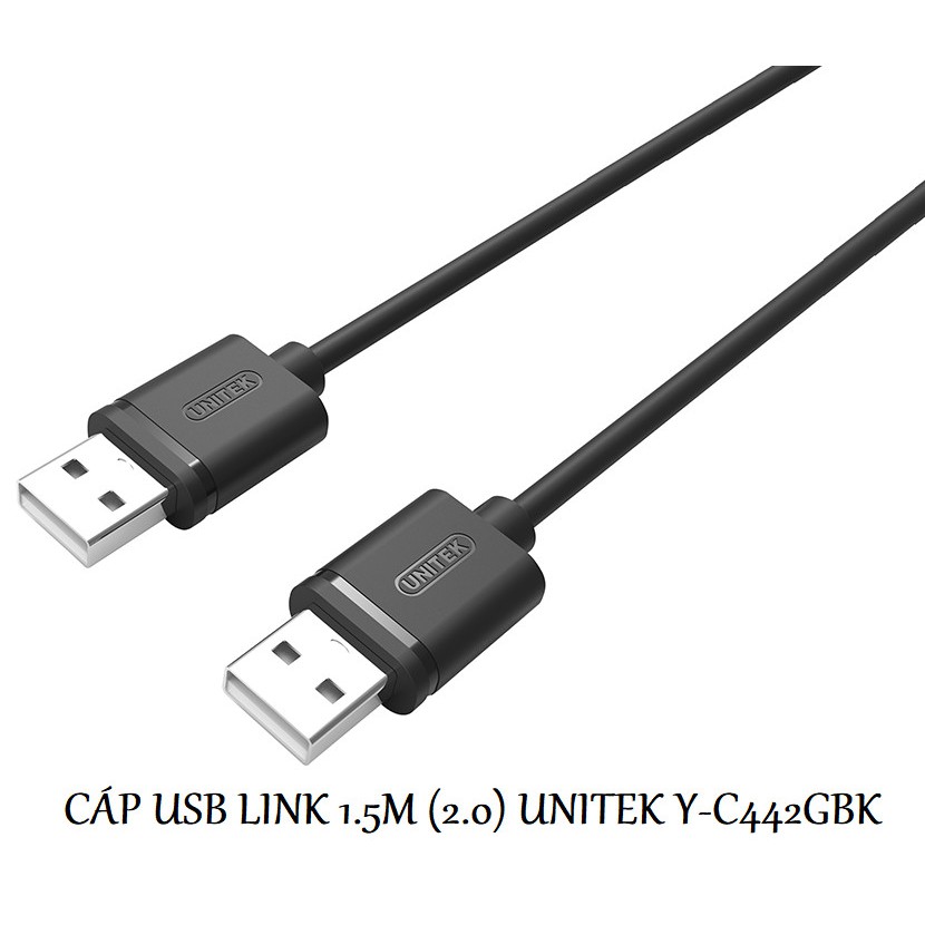 Cable USB 2 đầu chất lượng cao Unitek Y-C442GBK