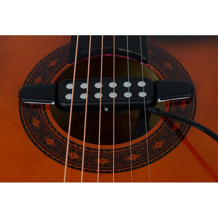 Pickup Đàn Acoustic Guitar QH-6A (Bộ thu âm Guitar)