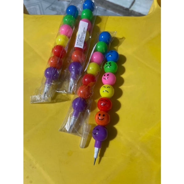 Bút chì mặt cười cho bé ( combo 5 cái)