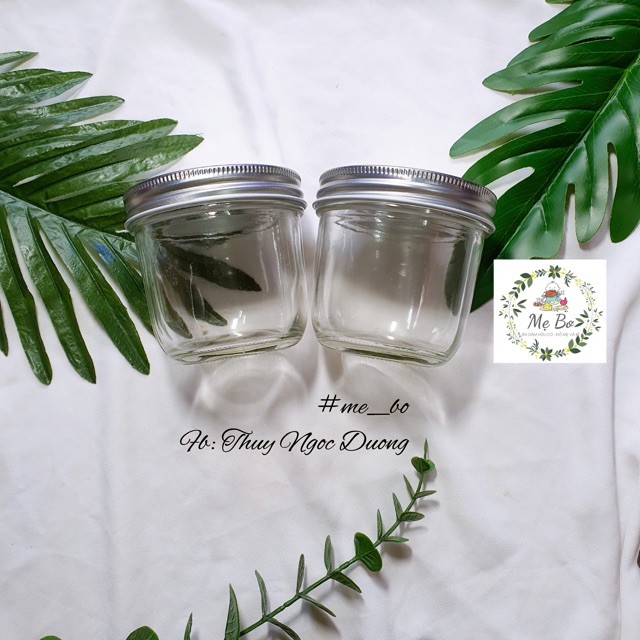 HŨ THUỶ TINH TRÒN JD ĐỰNG HẠT, CAFE, MẬT ONG...