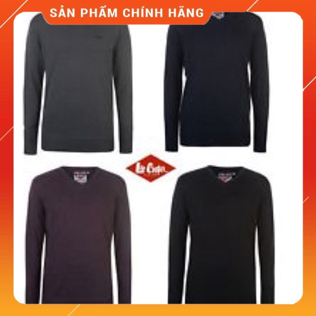 12.12 Xả hàng - Áo len cổ chữ V Lee Cooper sale - Sắn hàng trong kho