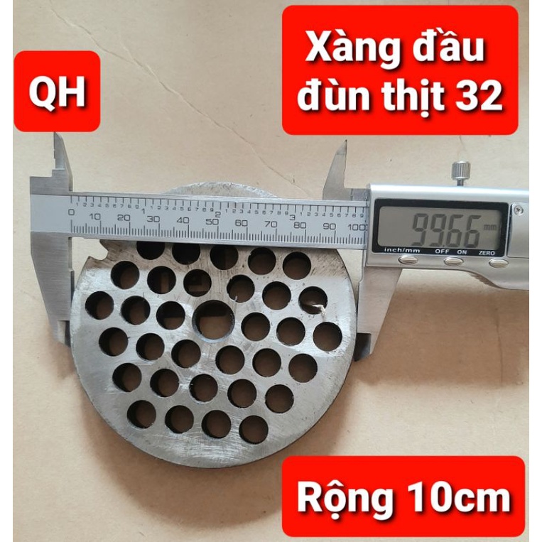 Xàng máy xay thịt 32 - Say sương máy 32 bằng thép loại 1