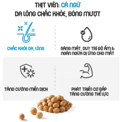 Thịt viên nướng đút lò Bowwow _ Chăm sóc mắt, da lông