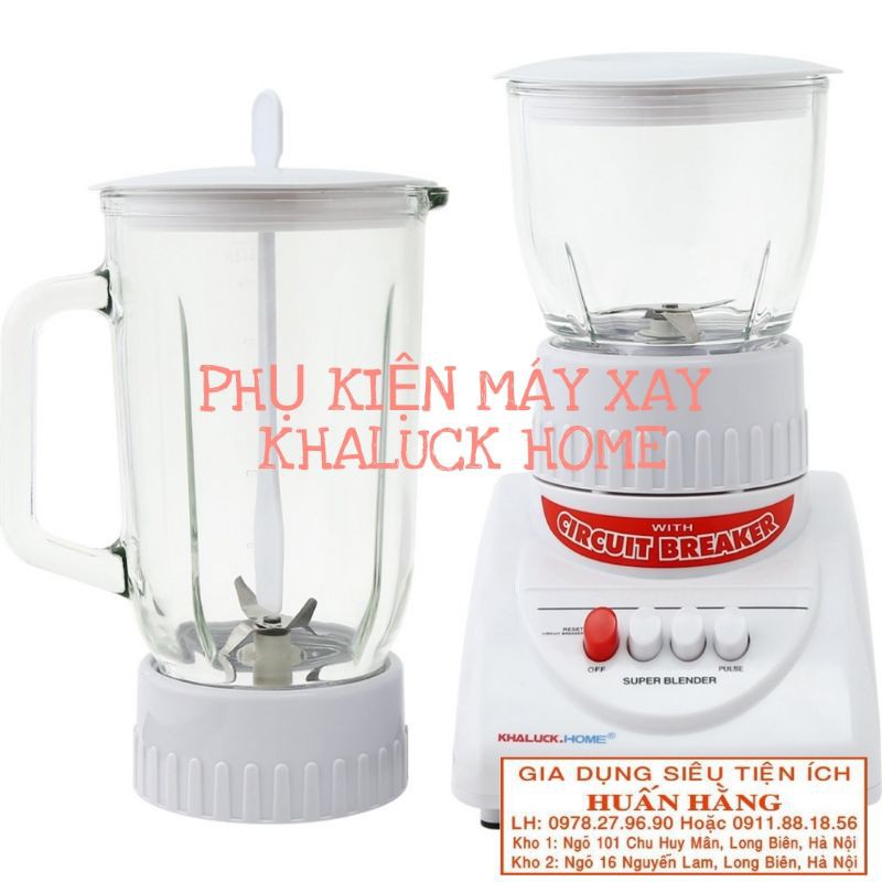 (CHÍNH HÃNG) PHỤ KIỆN MÁY XAY SINH TỐ KHALUCK HOME KL303 KL322 KL333 KL360 KL323