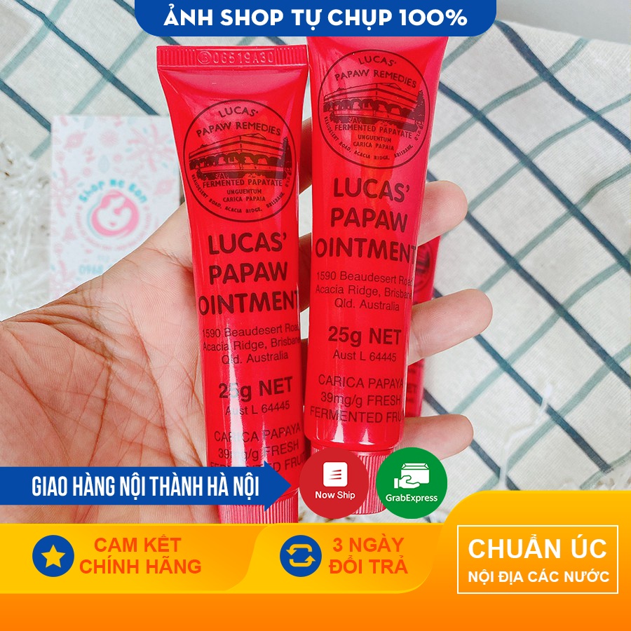 [CHUẨN AIR] Kem đa năng Lucas Papaw Ointment 25g - Chính hãng Úc