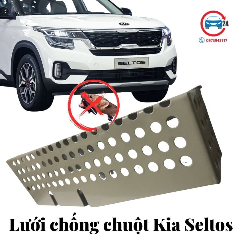 Lưới chống chuột ô tô Kia Seltos, tấm chắn chuột khoang lái Seltos, bền đẹp hiệu quả và an toàn.