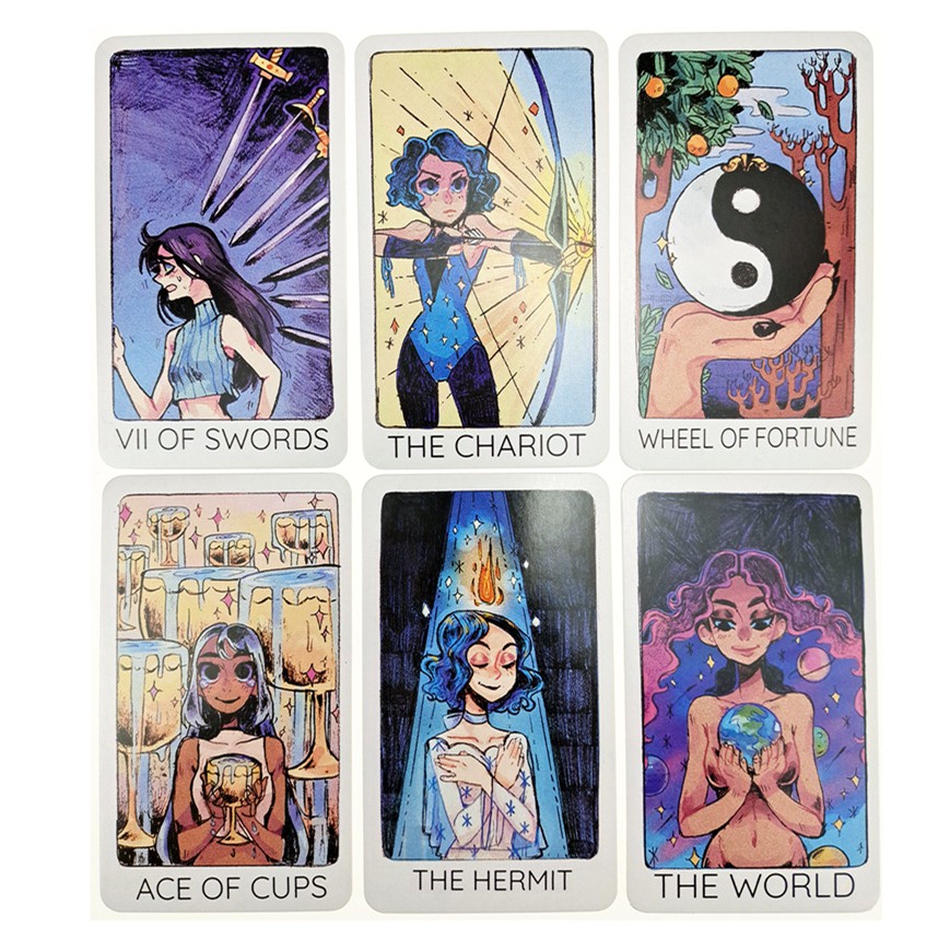 Bộ bài Britt's Britts Third Eye Tarot - Bài dự đoán bài bói Tarot Oracle Lenormand tiên tri vận mệnh tặng đá thanh tẩy
