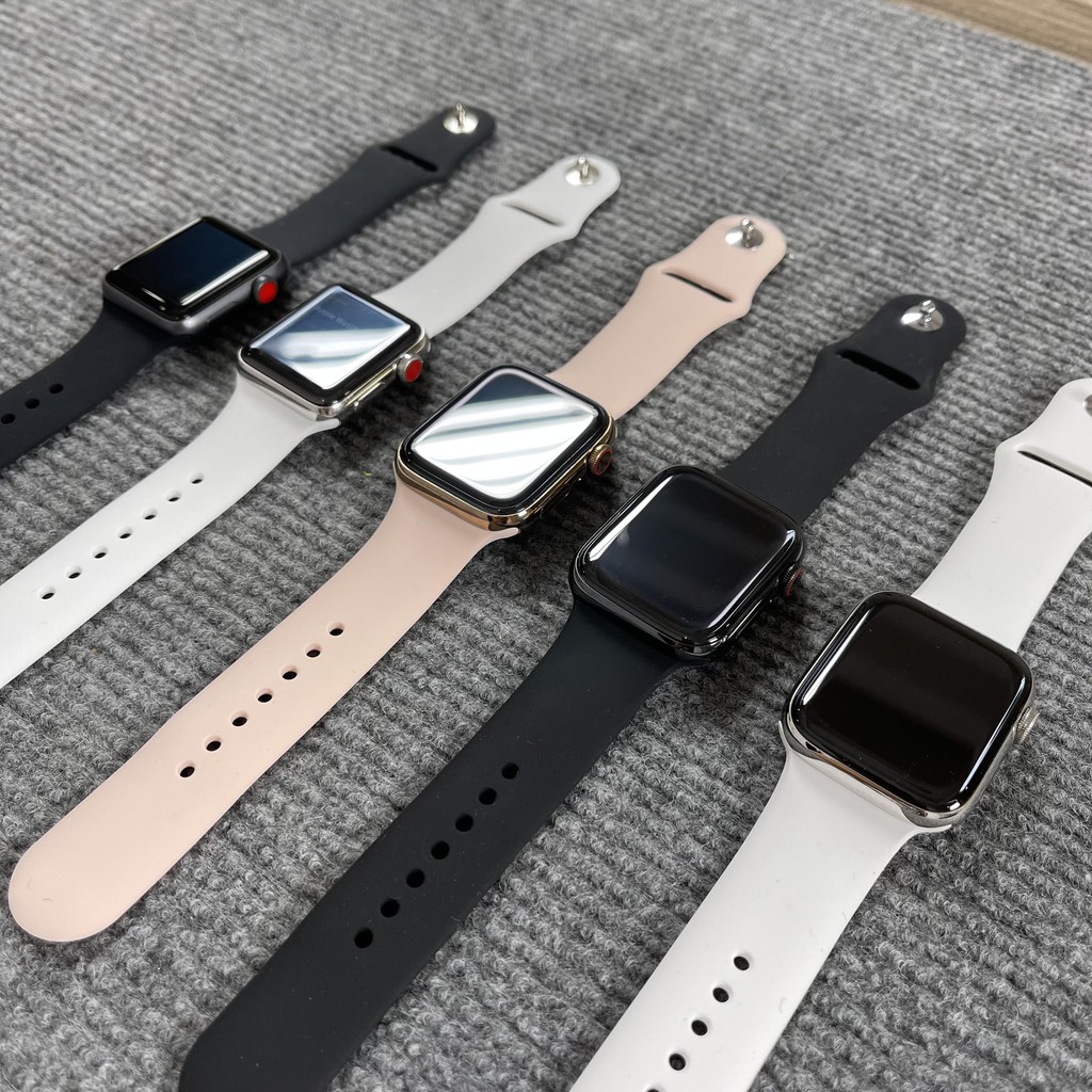 Đồng hồ thông minh  APPLE WATCH Series 4 LTE - Thép Đen/Trắng/Vàng likenew