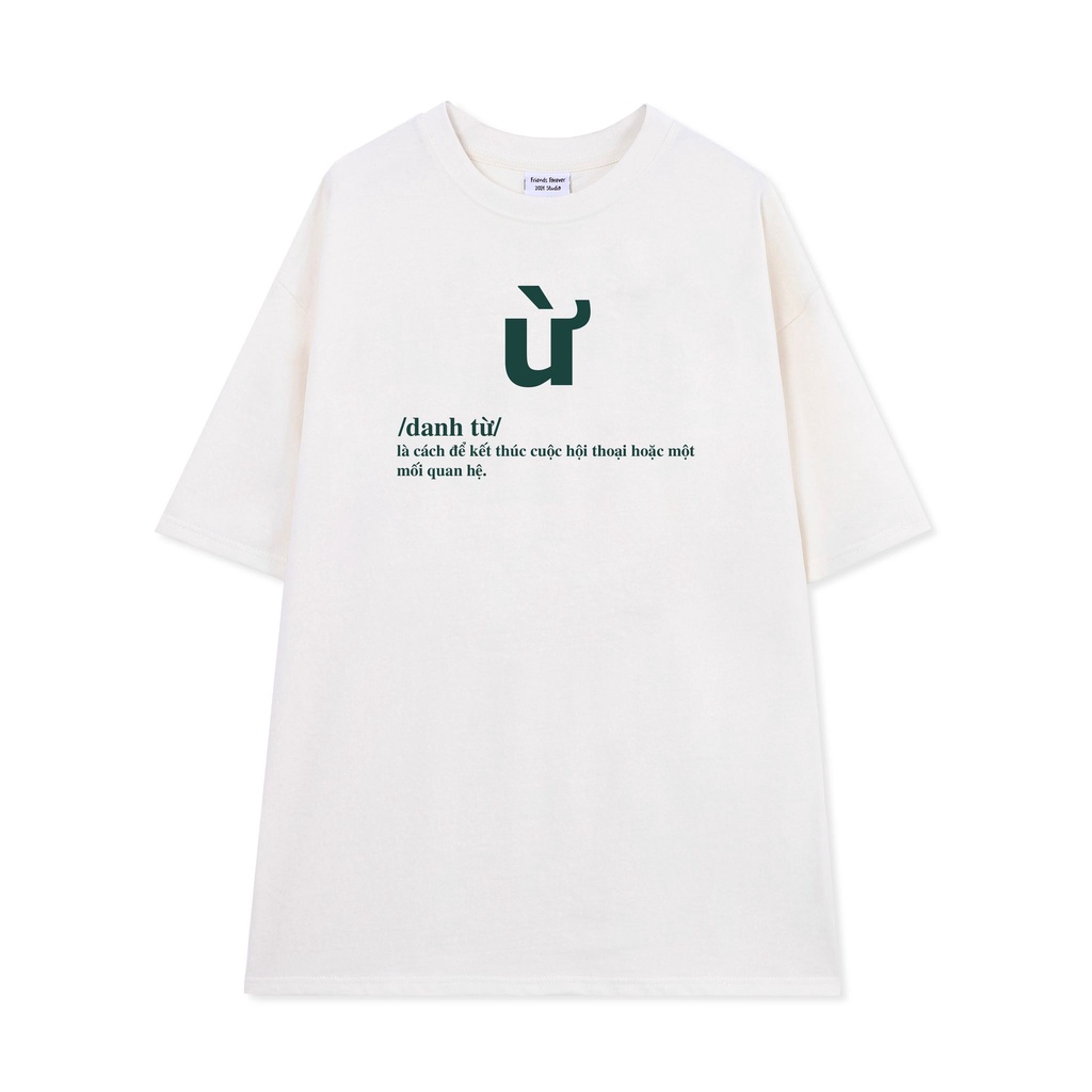 ÁO THUN FF FORM RỘNG Ừ TEE, VẢI THUN 2 CHIỀU COTTON 250GSM