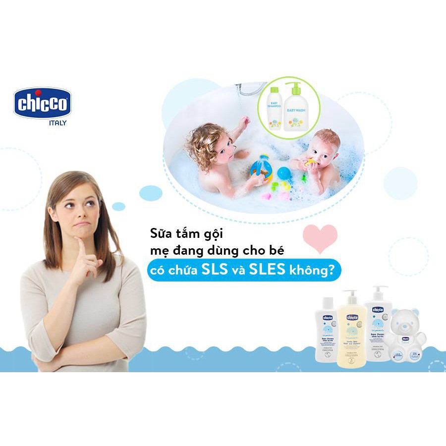 Dầu mát-xa chiết xuất cám gạo 0M+ Chicco 200ml