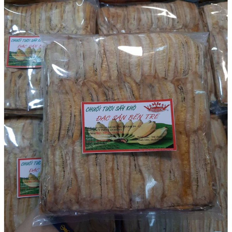 CHUỐI VUÔNG NƯỚNG BẾN TRE (CHƯA NƯỚNG)